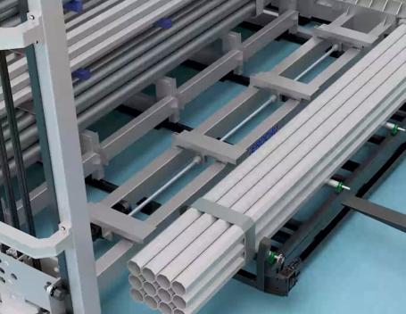 Automated Storage & Retrieval System of Pipes, Tubes, and Lumber