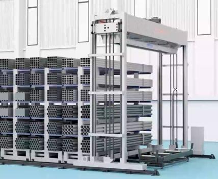 Automated Storage & Retrieval System of Pipes, Tubes, and Lumber
