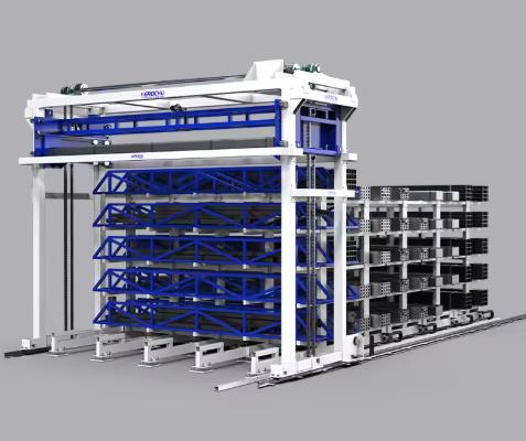 Automated Gantry Storage System for Profiles | Herochu Profile ASRS