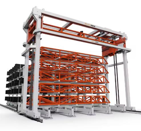 Automated Gantry Storage System for Profiles | Herochu Profile ASRS