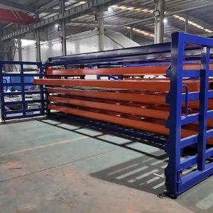Drawer Type Roll Sheet Metal Rack for Steel Aluminum: Herochu’s High-Density Storage Solution