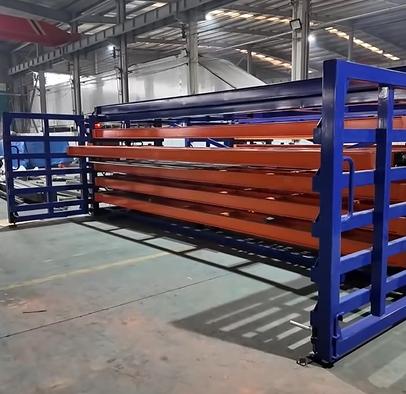 Drawer Type Roll Sheet Metal Rack for Steel Aluminum: Herochu’s High-Density Storage Solution