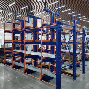 Heavy Duty Stackable Powder Coated Cantilever Rack