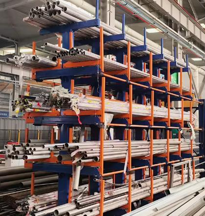 Long Material Storage Steel Pipe Lumber Warehouse Industrial Rack - Image 4
