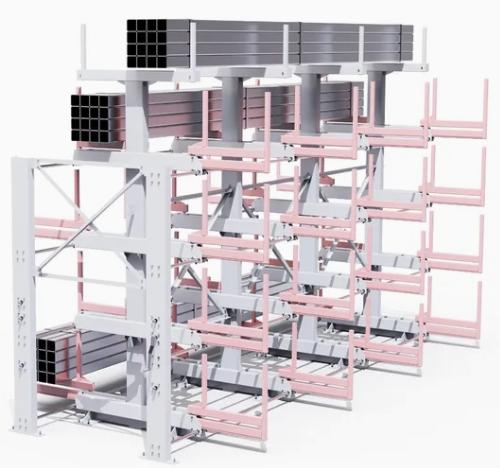 Steel Vertical Bar Storage Racks