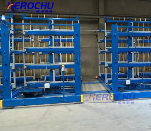 Rail-Type Telescopic Cantilever Rack Manufacturer – Engineering Heavy-Duty Storage Solutions