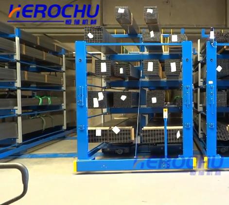 Rail-Type Telescopic Cantilever Rack Manufacturer – Engineering Heavy-Duty Storage Solutions