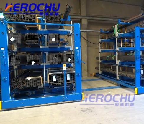 Rail-Type Telescopic Cantilever Rack Manufacturer – Engineering Heavy-Duty Storage Solutions