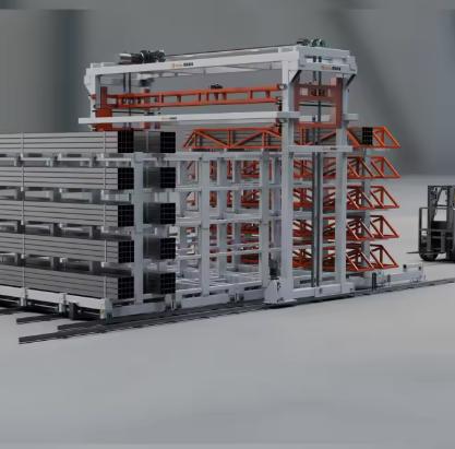 High-Speed Gantry-Type Material Library | Herochu
