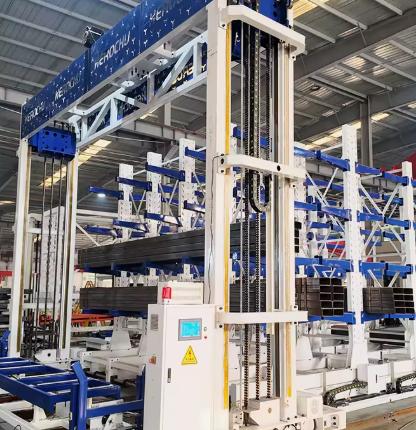 High-Speed Gantry-Type Material Library | Herochu