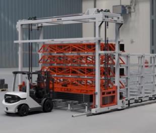 High-Speed Gantry-Type Material Library | Herochu