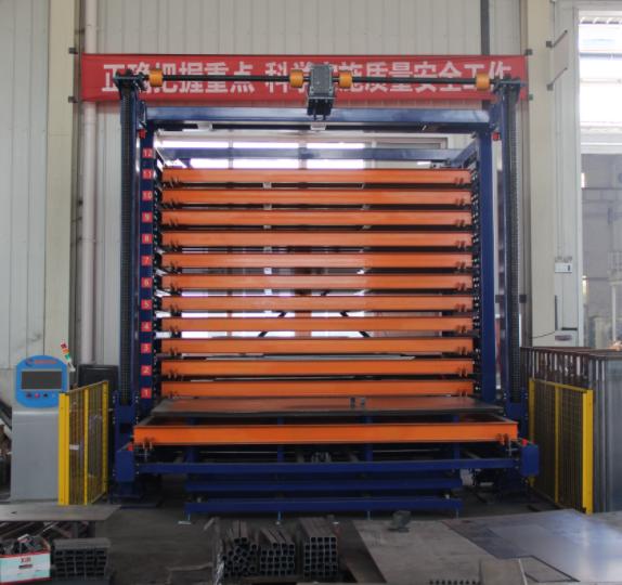 Automatic Storage Rack for Sheet Metal Fabrication