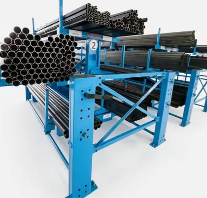 Heavy‑Duty Cantilever Racks with Adjustable Arms: 6‑Ton Capacity for Pipe Warehouses