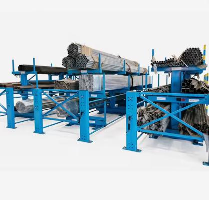 Heavy‑Duty Cantilever Racks with Adjustable Arms: 6‑Ton Capacity for Pipe Warehouses