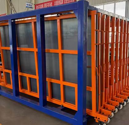High Density Vertical Roll Out Sheet Metal Rack | Herochu Industrial Storage