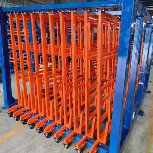 Steel Plate Remnant Storage Rack | Herochu Vertical Storage for Offcuts & Drops
