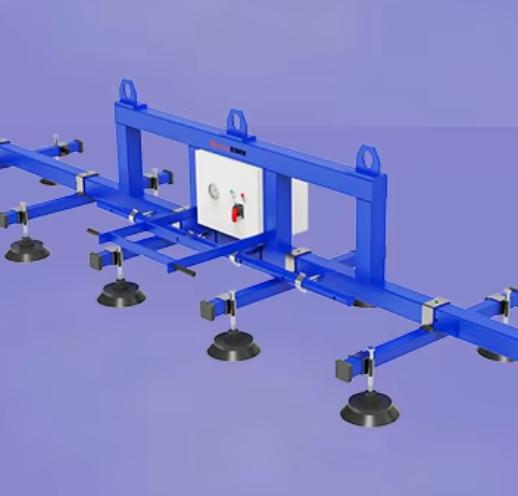 Crane-Mountable Vacuum Lifter Delivers 800kg Metal Sheet Handling Capacity