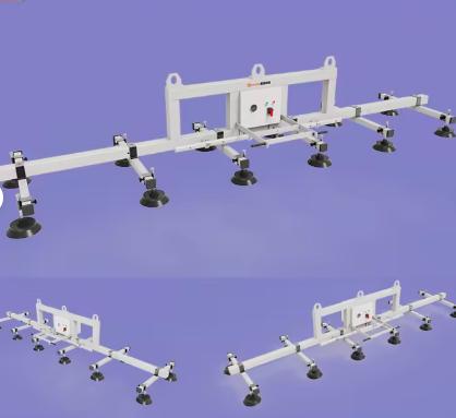 Jib Crane Hoist Electric Chain Suction Cup Vacuum Lifter