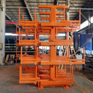 Bar Stock Warehouse Racking Solutions for 6m Long and 3 Tons Heavy Steel Storage Needs