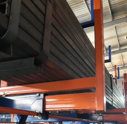 Heavy Steel Storage Equipment Solutions for Long Steel Bar Stock Warehouse Racking Systems