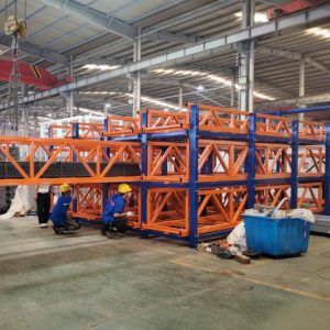 Heavy-Duty Hexagonal Pipe Rack for Long Steel Materials