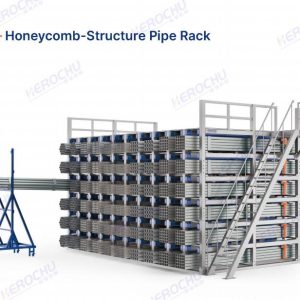 Modular Honeycomb Cantilever Rack for Long Product Warehousing