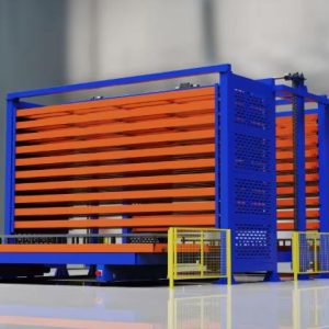 Twin-tower Sheet Metal Storage System