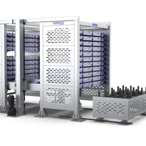 Dual-tower Sheet Storage Library