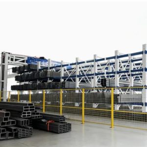 Automated Pipes Metal Storage System for Heavy-Duty Warehouses