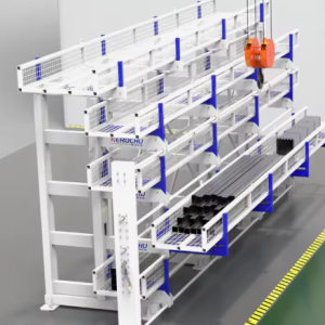 High-Density Industrial Storage for Long Steel & Pipe Materials