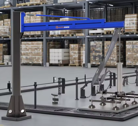 Pneumatic Cantilever Loading Manipulator for Precision CNC Sheet Feeding