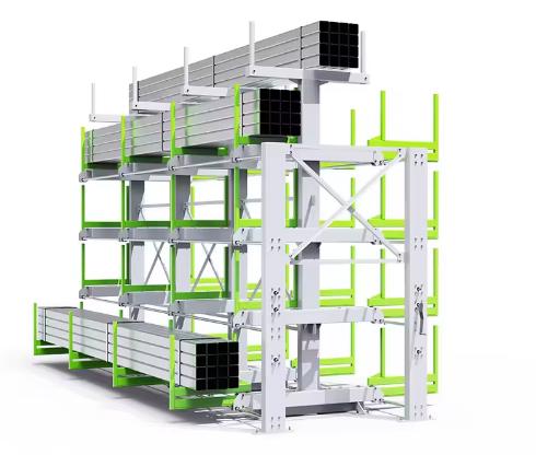 Adjustable Cantilever Racking System for Pipe Warehouses