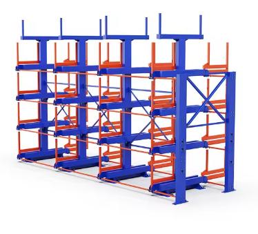Adjustable Cantilever Racking System for Pipe Warehouses
