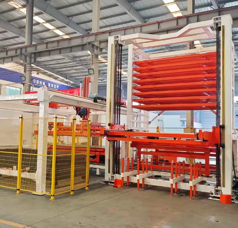 Intelligent 3D Automated Warehouse Rack for Steel Plate Storage