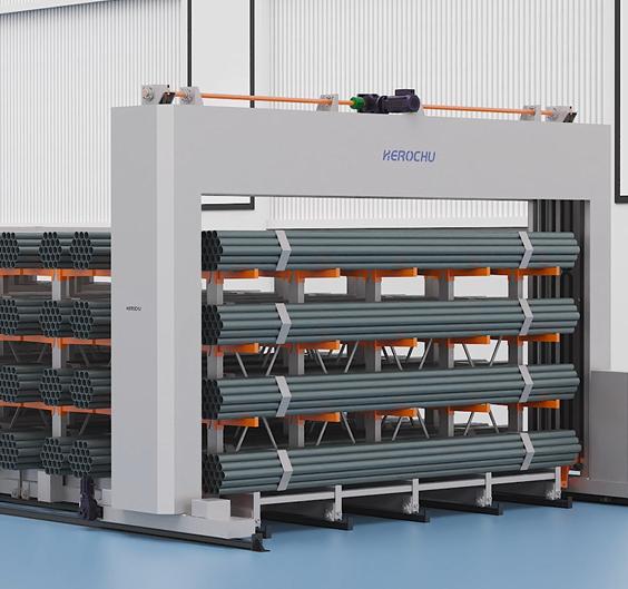 Customized Steel Industrial Warehouse Storage Rack System with Automated Retrieval
