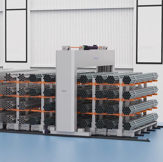 Customized Steel Industrial Warehouse Storage Rack System with Automated Retrieval - Image 2