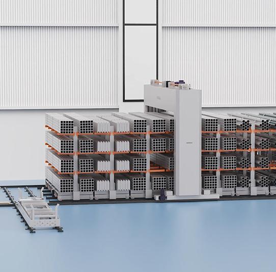 Customized Steel Industrial Warehouse Storage Rack System with Automated Retrieval - Image 3