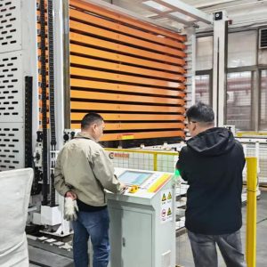 Smart High-Density Vertical Storage Carousel with Auto-Feeding for Laser Cutting