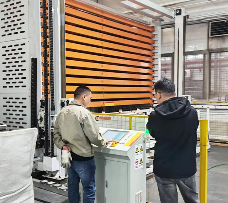 Smart High-Density Vertical Storage Carousel with Auto-Feeding for Laser Cutting