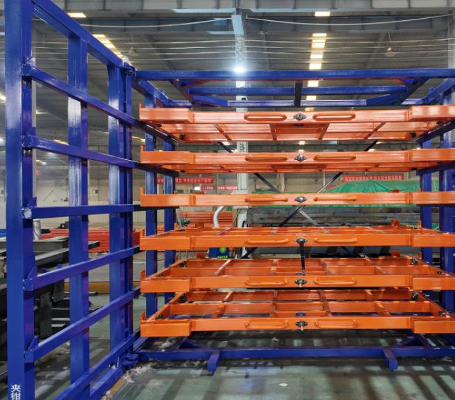 Heavy-Duty Motorized Sheet Metal Storage Rack