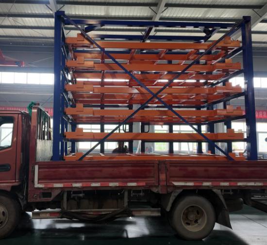 Heavy-Duty Motorized Sheet Metal Storage Rack