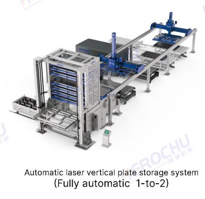 High-Efficiency Gantry Loading Unloading Robot for Fiber Laser