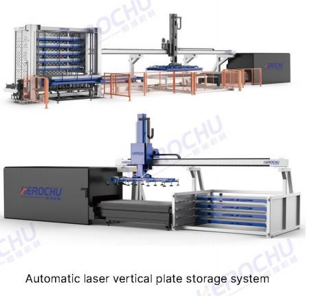 High-Efficiency Gantry Loading Unloading Robot for Fiber Laser