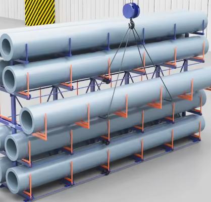 Heavy Duty Pipe Storage Rack for Square Tube