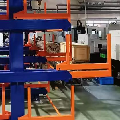 5 Ton Heavy Duty Pipe Storage Rack with Smart Adjustable Cantilever Design