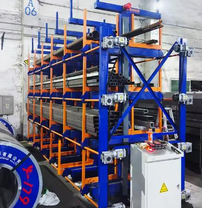 Adjustable Double-Sided Cantilever Pipe Rack - Space Saving Industrial Storage