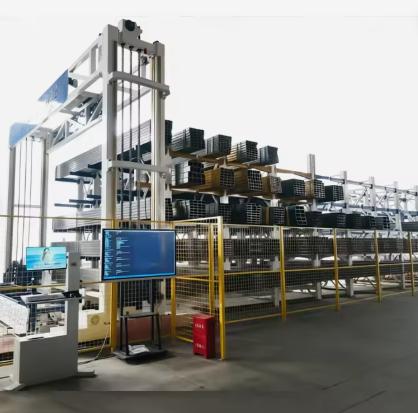 Heavy-Duty Fixed Vertical Storage System for Profiles & Long Materials