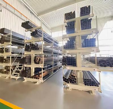 High-Density Industrial Storage for Long Steel & Pipe Materials