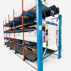 Custom Telescopic Cantilever Rack for Heavy-Duty Metal Pipe Storage