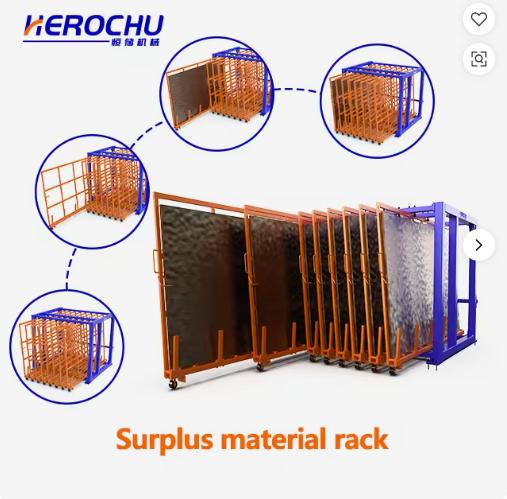 Vertical Pull-Out Sheet Remnant Rack – Maximize Material Utilization with Herochu